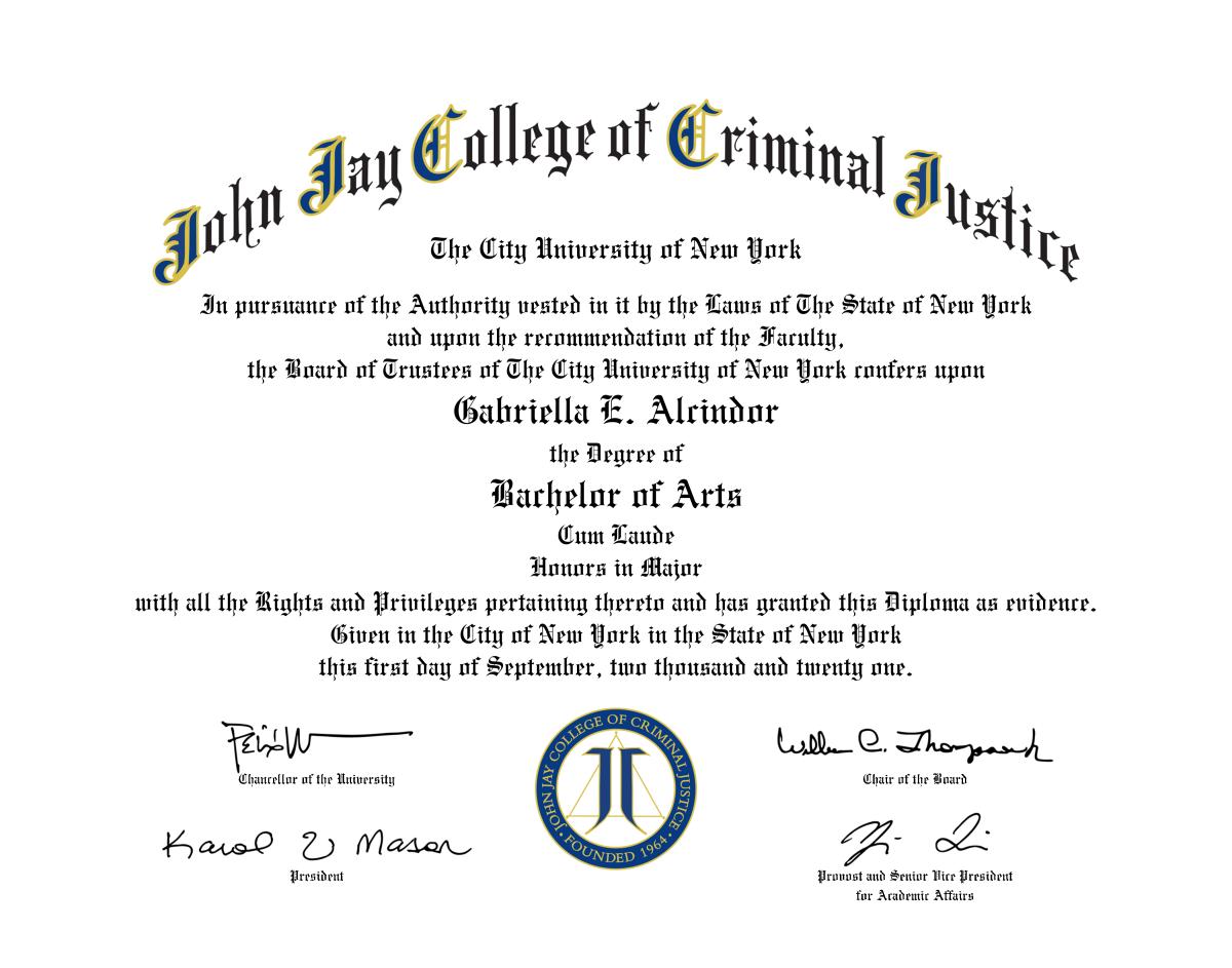 Criminal Justice Diploma