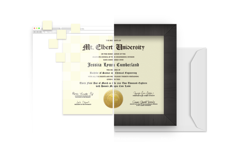 Print & Digital Diploma Service | Parchment